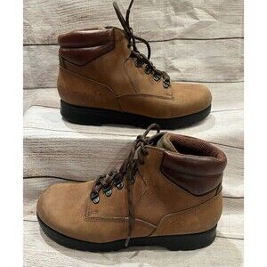 Vintage Dexter Walkmocs Hiking Boots Made In USA Women's Size 8.5 Wide U.S.